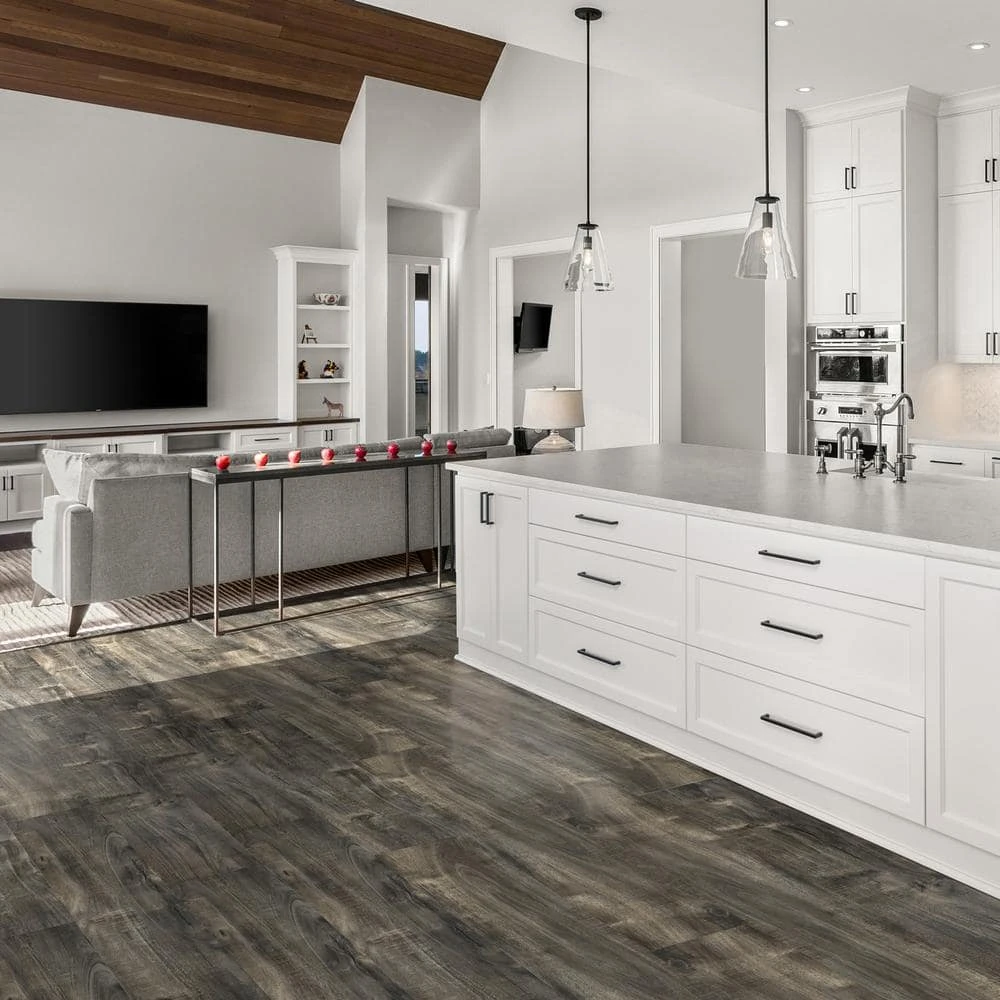Aberdeen 12 mm T x 7.48 in W x 47.72 in L Water Resistant Laminate Flooring (19.83 sq. ft. / case) by Home Decorators Collection 2 Aberdeen 12 mm T x 7.48 in W x 47.72 in L Water Resistant Laminate Flooring (19.83 sq. ft. / case) by Home Decorators Collection - Image 2