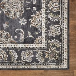 Carlisle Anthracite 5 ft. x 6 ft. 8 in. Area Rug by Home Decorators Collection 11 Carlisle Anthracite 5 ft. x 6 ft. 8 in. Area Rug by Home Decorators Collection -Zamma Home Decorators Shop anthracite home decorators collection area rugs 39045 66 1000