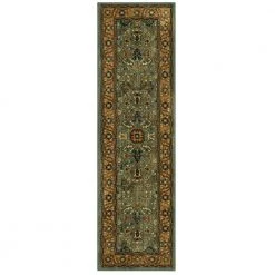 Mariah Aquamarine 2 ft. x 7 ft. Runner Rug by Home Decorators Collection