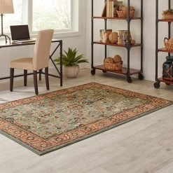 Mariah Aquamarine 5 ft. x 7 ft. Floral Area Rug by Home Decorators Collection 17 Mariah Aquamarine 5 ft. x 7 ft. Floral Area Rug by Home Decorators Collection -Zamma Home Decorators Shop aquamarine home decorators collection area rugs 635602 31 1000