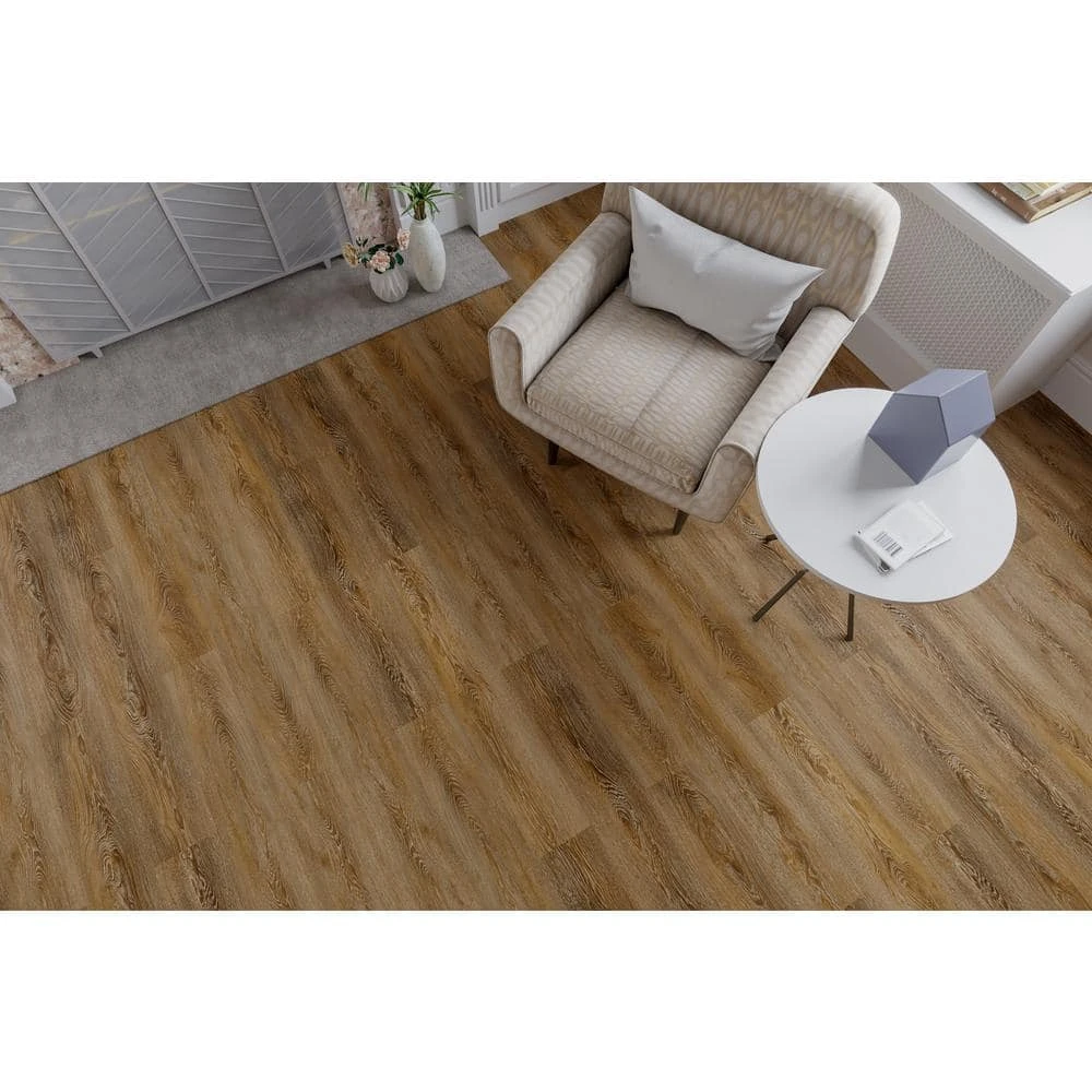 Arkansas Oak 7.20 in. W x 42 in. L SPC Waterproof Vinyl Plank Flooring (25.20 sq. ft./case) by Home Decorators Collection 5 Arkansas Oak 7.20 in. W x 42 in. L SPC Waterproof Vinyl Plank Flooring (25.20 sq. ft./case) by Home Decorators Collection - Image 5