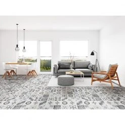 Bailey Rain 11.81 in. W x 23.62 in. L Rigid Core Luxury Vinyl Tile Flooring (19.37 sq. ft. / case) by Home Decorators Collection -Zamma Home Decorators Shop bailey rain home decorators collection vinyl tile vtrhdbairi12x24 31 1000