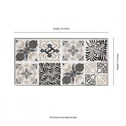 Bailey Rain 11.81 in. W x 23.62 in. L Rigid Core Luxury Vinyl Tile Flooring (19.37 sq. ft. / case) by Home Decorators Collection -Zamma Home Decorators Shop bailey rain home decorators collection vinyl tile vtrhdbairi12x24 44 1000