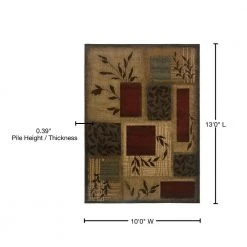 Veneer Beige/Multi 10 ft. x 13 ft. Area Rug by Home Decorators Collection -Zamma Home Decorators Shop beige home decorators collection area rugs 0386640420 76 1000