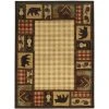 Mountain Top Beige 8 ft. x 10 ft. Cabin Area Rug by Home Decorators Collection