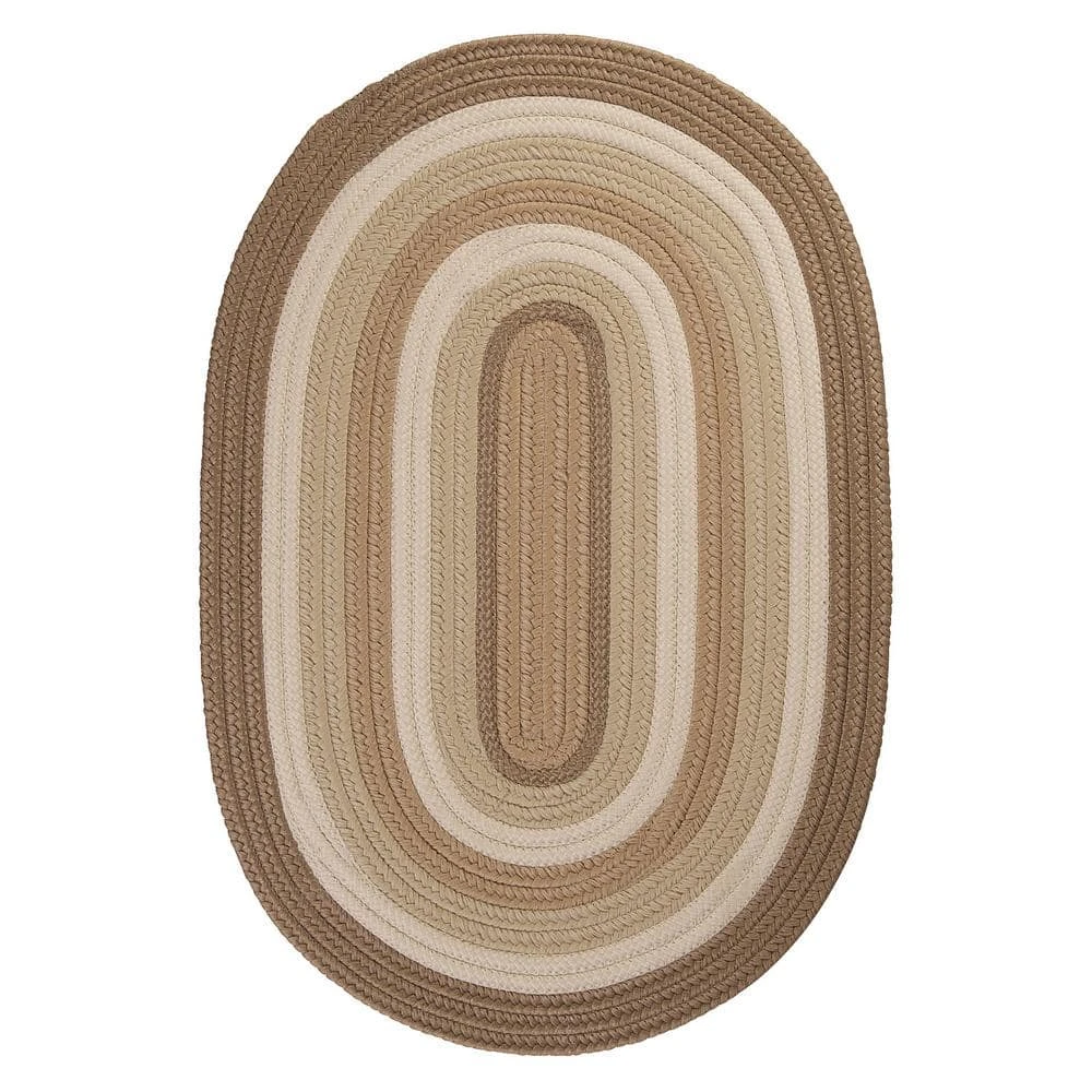 Frontier 8 ft. x 11 ft. Neutral Braided Oval Area Rug by Home Decorators Collection 1 Frontier 8 ft. x 11 ft. Neutral Braided Oval Area Rug by Home Decorators Collection