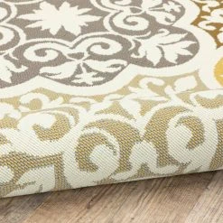 Sumba Beige 4 ft. x 6 ft. Indoor/Outdoor Area Rug by Home Decorators Collection -Zamma Home Decorators Shop beige home decorators collection outdoor rugs 1359620420 1f 1000