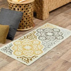 Sumba Beige 4 ft. x 6 ft. Indoor/Outdoor Area Rug by Home Decorators Collection -Zamma Home Decorators Shop beige home decorators collection outdoor rugs 1359620420 76 1000