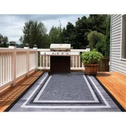 Eternity Black 8 ft. x 10 ft. Indoor/Outdoor Area Rug by Home Decorators Collection 16 Eternity Black 8 ft. x 10 ft. Indoor/Outdoor Area Rug by Home Decorators Collection -Zamma Home Decorators Shop black home decorators collection outdoor rugs 19447 4f 1000