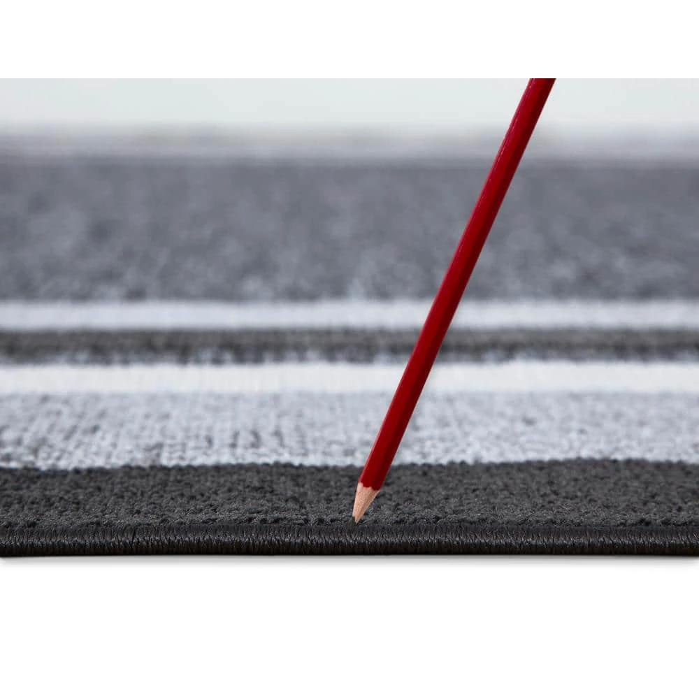 Eternity Black 8 ft. x 10 ft. Indoor/Outdoor Area Rug by Home Decorators Collection 2 Eternity Black 8 ft. x 10 ft. Indoor/Outdoor Area Rug by Home Decorators Collection - Image 2