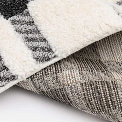 Newburry Black and White 2 ft. x 4 ft. Menswear Polypropylene Area Rug by Home Decorators Collection -Zamma Home Decorators Shop black white home decorators collection area rugs 5650 290 20hdc 1d 1000