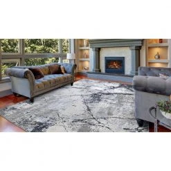 Chloe Blue 5 ft. x 7 ft. Area Rug by Home Decorators Collection -Zamma Home Decorators Shop blue home decorators collection area rugs 41865 fa 1000
