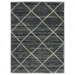 Luciana Blue 7 ft. x 10 ft. Geometric Area Rug by Home Decorators Collection