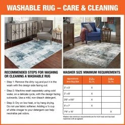 Harmony Machine Washable Blue 7 ft. 6 in. x 10 ft. Abstract Polyester Indoor Area Rug by Home Decorators Collection -Zamma Home Decorators Shop blue home decorators collection area rugs 592463 a0 1000