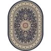 Nicholson Blue/Ivory 7 ft. x 10 ft. Oval Indoor Area Rug by Home Decorators Collection