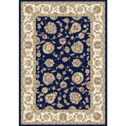 Judith Blue/Ivory 5 ft. x 8 ft. Indoor Area Rug by Home Decorators Collection