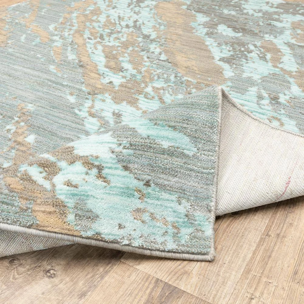 Java Blue 10 ft. x 13 ft. Area Rug by Home Decorators Collection 9 Java Blue 10 ft. x 13 ft. Area Rug by Home Decorators Collection - Image 9