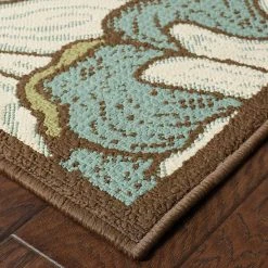 Jubilee Blue White 7 ft. x 10 ft. Indoor/Outdoor Area Rug by Home Decorators Collection -Zamma Home Decorators Shop blue home decorators collection outdoor rugs 0564230310 1d 1000