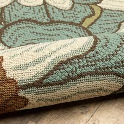 Jubilee Blue White 7 ft. x 10 ft. Indoor/Outdoor Area Rug by Home Decorators Collection -Zamma Home Decorators Shop blue home decorators collection outdoor rugs 0564230310 1f 1000