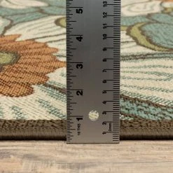 Jubilee Blue White 7 ft. x 10 ft. Indoor/Outdoor Area Rug by Home Decorators Collection -Zamma Home Decorators Shop blue home decorators collection outdoor rugs 0564230310 40 1000