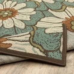 Jubilee Blue White 7 ft. x 10 ft. Indoor/Outdoor Area Rug by Home Decorators Collection -Zamma Home Decorators Shop blue home decorators collection outdoor rugs 0564230310 c3 1000