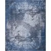 Aurora Blue 8 ft. x 10 ft. Indoor/Outdoor Area Rug by Home Decorators Collection