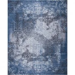 Aurora Blue 8 ft. x 10 ft. Indoor/Outdoor Area Rug by Home Decorators Collection