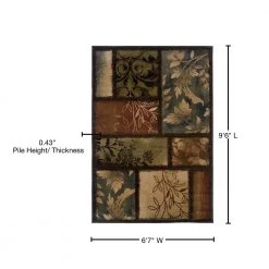 Branches Brown 7 ft. x 10 ft. Area Rug by Home Decorators Collection 10 Branches Brown 7 ft. x 10 ft. Area Rug by Home Decorators Collection -Zamma Home Decorators Shop brown home decorators collection area rugs 0850650820 76 1000
