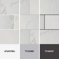 Carrara 12 in. x 24 in. Polished Porcelain Floor and Wall Tile (2 sq. ft./Each) by Home Decorators Collection -Zamma Home Decorators Shop carrara home decorators collection porcelain tile nhdcarr1224p 1d 1000 1