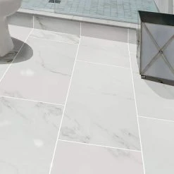 Carrara 12 in. x 24 in. Polished Porcelain Floor and Wall Tile (2 sq. ft./Each) by Home Decorators Collection -Zamma Home Decorators Shop carrara home decorators collection porcelain tile nhdcarr1224p 40 1000