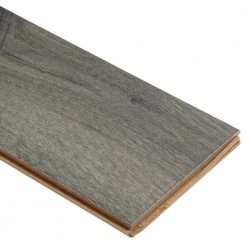 Castle Gray Oak 1/3 in. Thick x 6.26 in. wide x 50.79 in Length Engineered Hardwood Flooring (17.66 sq. ft./case) by Home Decorators Collection -Zamma Home Decorators Shop castle gray oak home decorators collection engineered hardwood o523 lm a0 1000