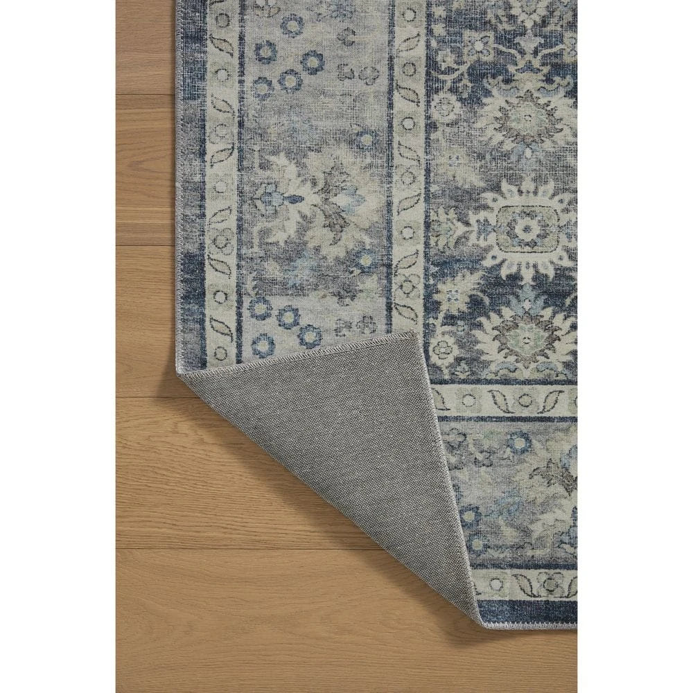 Leesa Charcoal/Grey 7 ft. 6 in. x 9 ft. 6 in. Traditional Polyester Area Rug by Home Decorators Collection 5 Leesa Charcoal/Grey 7 ft. 6 in. x 9 ft. 6 in. Traditional Polyester Area Rug by Home Decorators Collection - Image 5