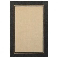 Bondi Charcoal 10 ft. x 13 ft. Outdoor Area Rug by Home Decorators Collection