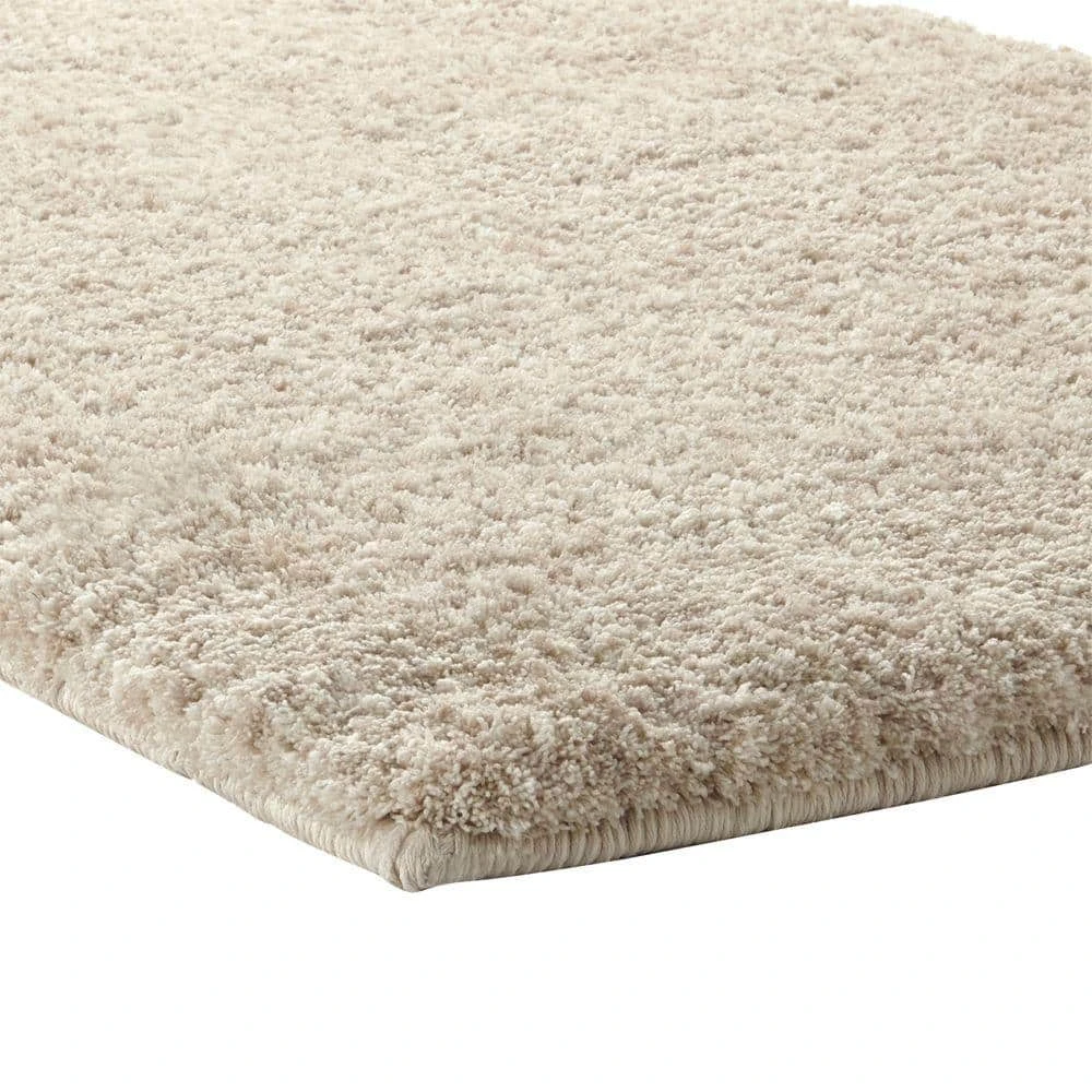 Ethereal Shag Cream Beige 3 ft. 4 in. x 5 ft. Indoor Area Rug by Home Decorators Collection 4 Ethereal Shag Cream Beige 3 ft. 4 in. x 5 ft. Indoor Area Rug by Home Decorators Collection - Image 4