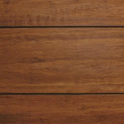 Strand Woven Distressed Dark Honey 1/2 in. T x Multi Width x 72 in. L Solid Bamboo Flooring by Home Decorators Collection