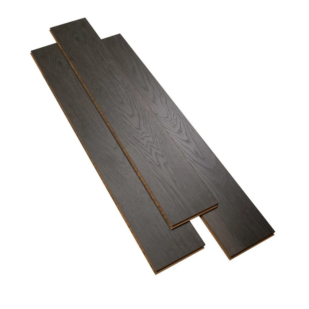 EIR Dusk Oak 12 mm Thick x 7.64 in. Wide x 47.80 in. Length Laminate Flooring (20.28 sq. ft. / case) by Home Decorators Collection 3 EIR Dusk Oak 12 mm Thick x 7.64 in. Wide x 47.80 in. Length Laminate Flooring (20.28 sq. ft. / case) by Home Decorators Collection - Image 3