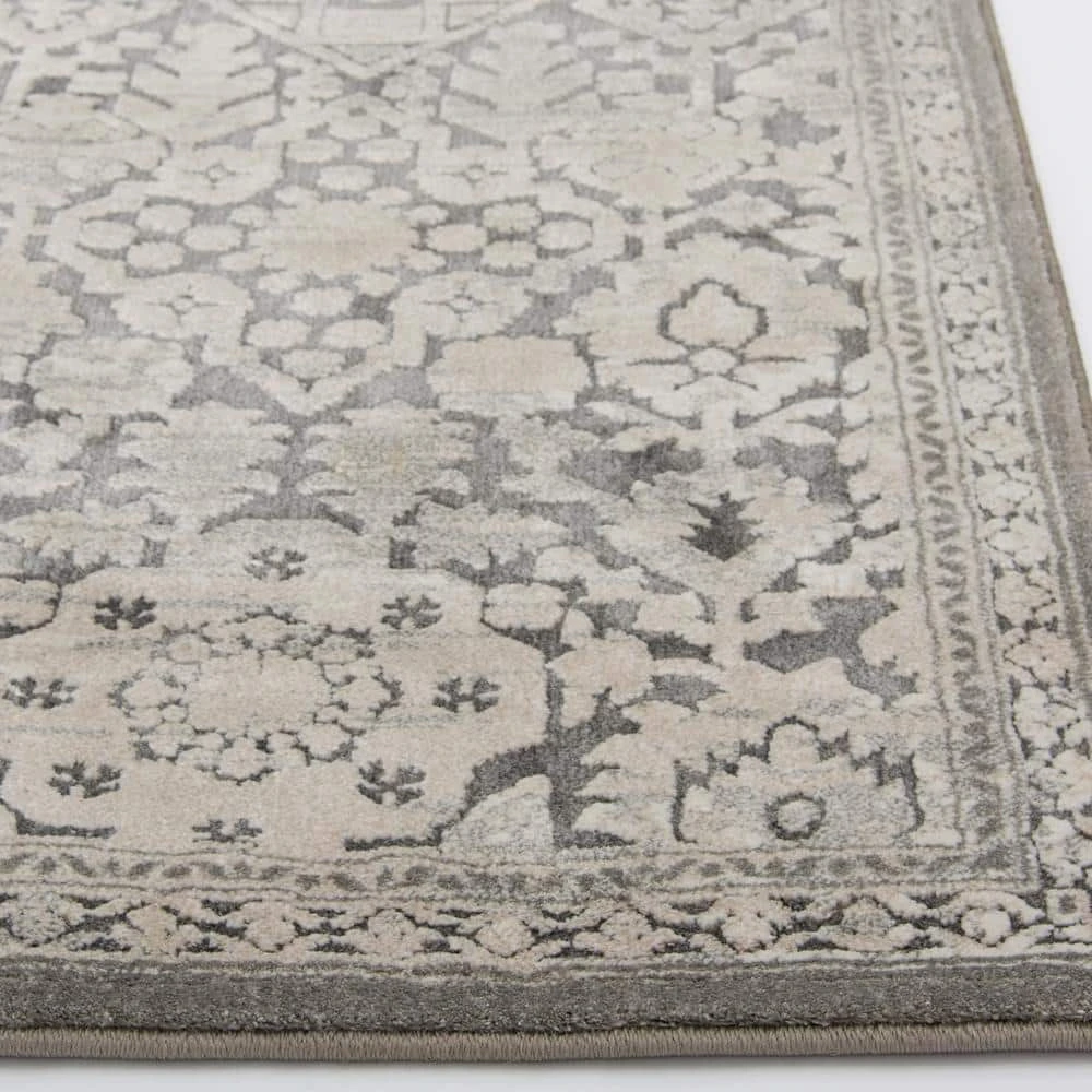 Skyline Gray 5 ft. x 7 ft.Floral Area Rug by Home Decorators Collection 5 Skyline Gray 5 ft. x 7 ft.Floral Area Rug by Home Decorators Collection - Image 5