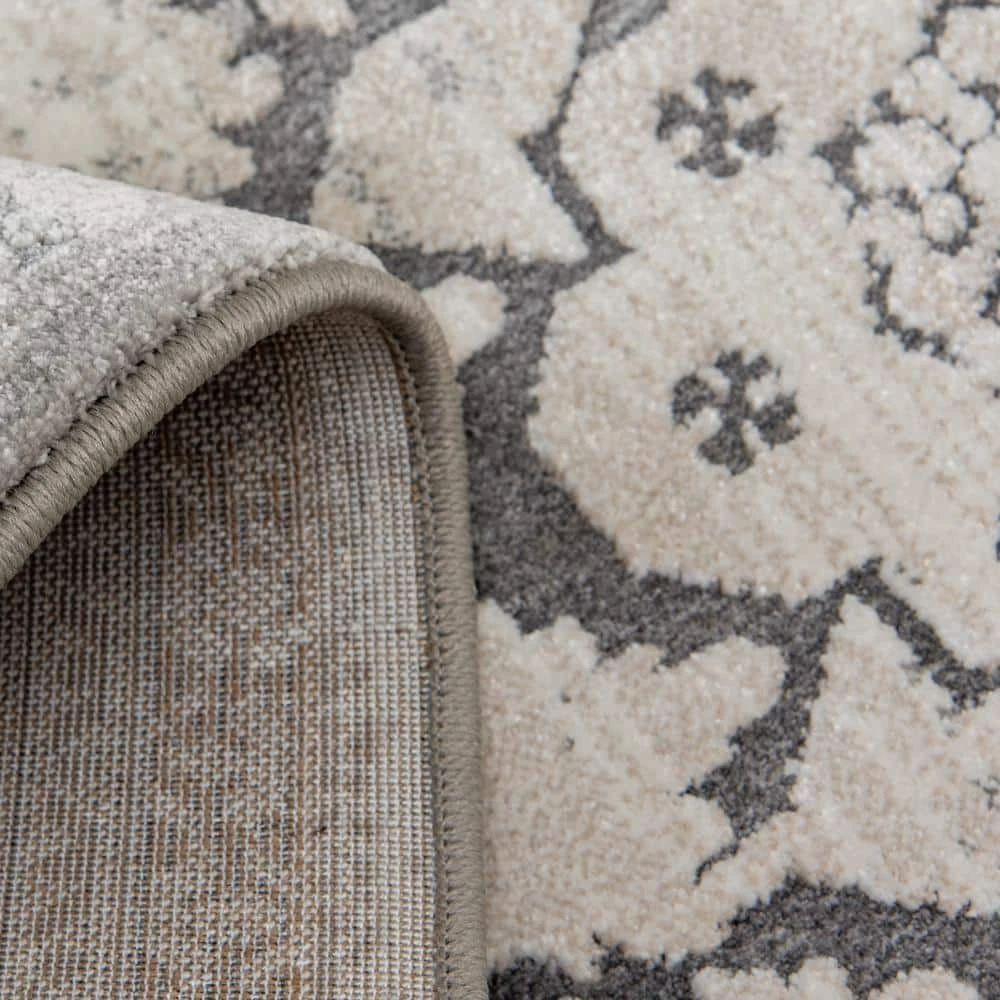 Skyline Gray 5 ft. x 7 ft.Floral Area Rug by Home Decorators Collection 6 Skyline Gray 5 ft. x 7 ft.Floral Area Rug by Home Decorators Collection - Image 6