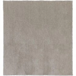 Ethereal Shag Gray 8 ft. x 8 ft. Square Indoor Area Rug by Home Decorators Collection