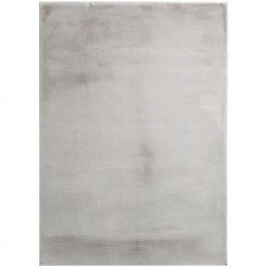 Piper Grey 5 ft. x 7 ft. Solid Polyester Area Rug by Home Decorators Collection