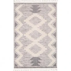 Eloise Gray 5 ft. x 7 ft. Area Rug by Home Decorators Collection