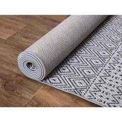 Rhapsody Gray 8 ft. x 10 ft. Indoor/Outdoor Area Rug by Home Decorators Collection -Zamma Home Decorators Shop gray home decorators collection outdoor rugs 30417 66 1000