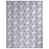 Kaleidoscope Gray 8 ft. x 10 ft. Indoor/Outdoor Area Rug by Home Decorators Collection