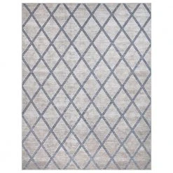 Trellis Gray 8 ft. x 10 ft. Indoor/Outdoor Area Rug by Home Decorators Collection