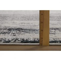Warner Grey/Charcoal 7 ft. 9 in. x 10 ft. 10 in. Abstract Polypropylene/Polyester Area Rug by Home Decorators Collection -Zamma Home Decorators Shop grey charcoal home decorators collection area rugs 885369572722 1d 1000