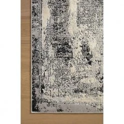 Warner Grey/Charcoal 7 ft. 9 in. x 10 ft. 10 in. Abstract Polypropylene/Polyester Area Rug by Home Decorators Collection -Zamma Home Decorators Shop grey charcoal home decorators collection area rugs 885369572722 c3 1000