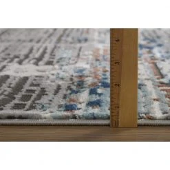 Salene Grey/Grey 7 ft. 11 in. x 10 ft. 6 in. Abstract Polypropylene/Polyester Area Rug by Home Decorators Collection 8 Salene Grey/Grey 7 ft. 11 in. x 10 ft. 6 in. Abstract Polypropylene/Polyester Area Rug by Home Decorators Collection -Zamma Home Decorators Shop grey grey home decorators collection area rugs 885369572715 1d 1000