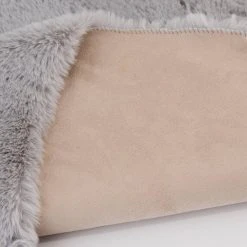 Piper Grey 3 ft. x 5 ft. Sheepskin Solid Polyester Area Rug by Home Decorators Collection -Zamma Home Decorators Shop grey home decorators collection area rugs 5250 61 25hcmb 1d 1000