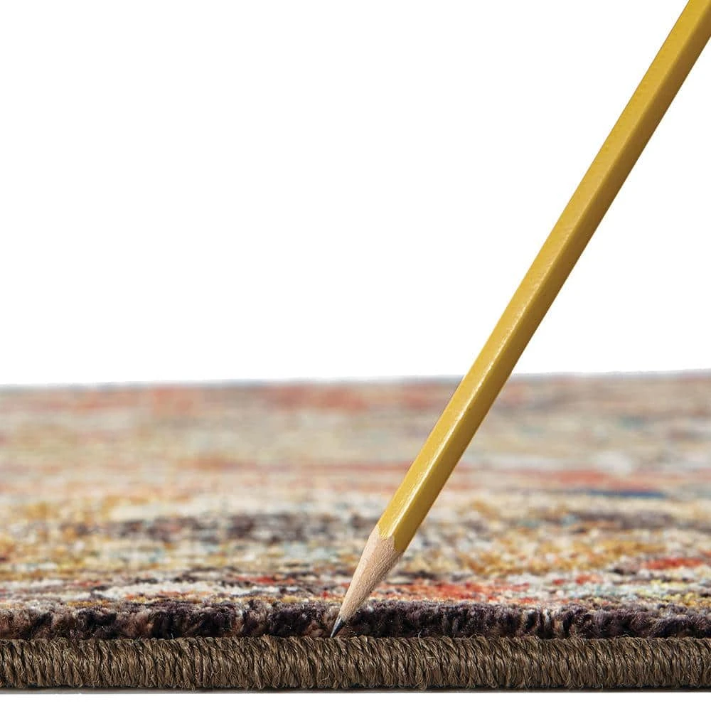 Patchwork Gray 5 ft. x 7 ft. Medallion Area Rug by Home Decorators Collection 5 Patchwork Gray 5 ft. x 7 ft. Medallion Area Rug by Home Decorators Collection - Image 5