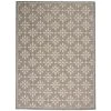 Palamos Grey 5 ft. x 7 ft. Geometric Contemporary Indoor/Outdoor Area Rug by Home Decorators Collection